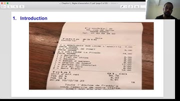 Association Rule Mining Course, Part 1 (Fr)