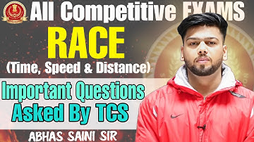 Latest Race Topic for SSC CGL ! Time Speed And Distance ! Best Questions Asked by TCS !
