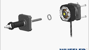 Captive Linear Actuator Animation