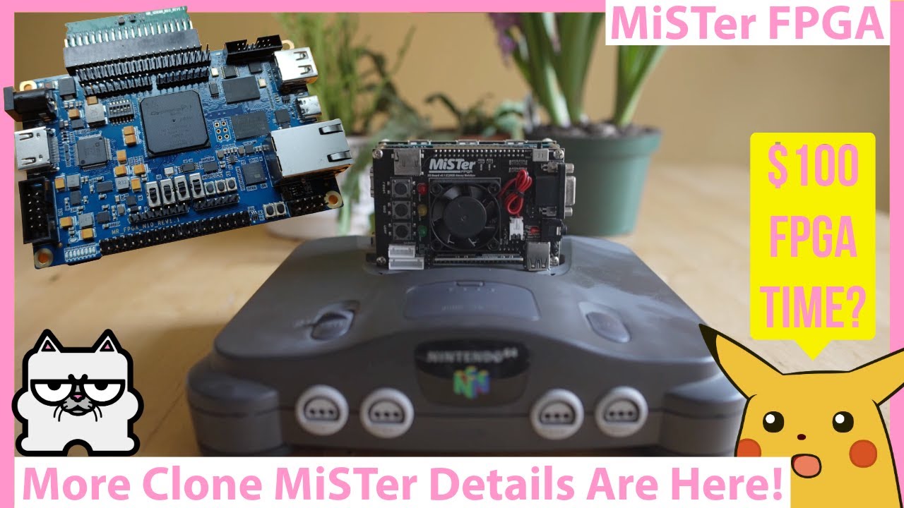 NEW MiSTer FPGA Clone Details! Its a Scaler Too? AMOLED Handheld For Under $225?