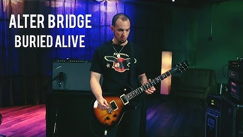 Alter Bridge "Buried Alive" - Solo lesson by Mark Tremonti