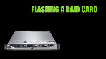 Flashing a Dell RAID Card to IT Mode | Homelab Vlogs