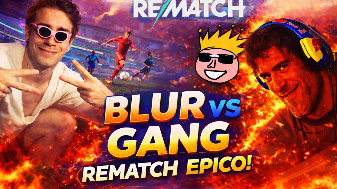 BLUR gioca a Rematch con la gang