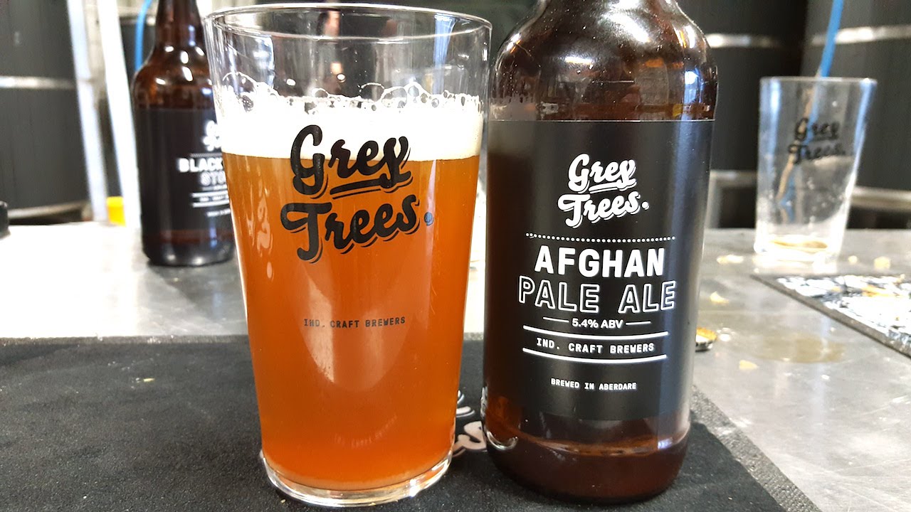 Grey Trees Brewery Afghan Pale Ale Craft Beer Review YouTube