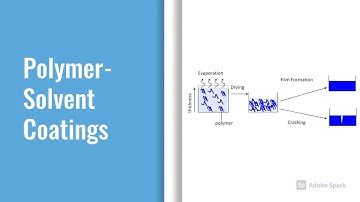 Polymer solvent coatings