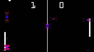 Pong making generative art in Processing