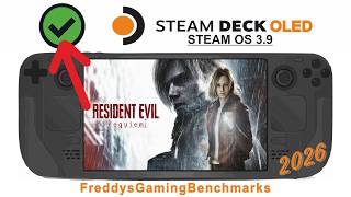 Resident Evil Requiem (now verified) on Steam Deck OLED with Steam OS 3.9