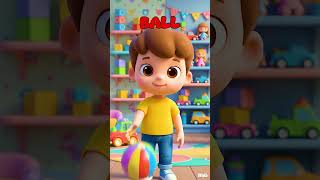 Toy Learning for Kids 🧸🚗 | Learn Teddy Bear, Ball & Toy Names | Bunny Been #shorts