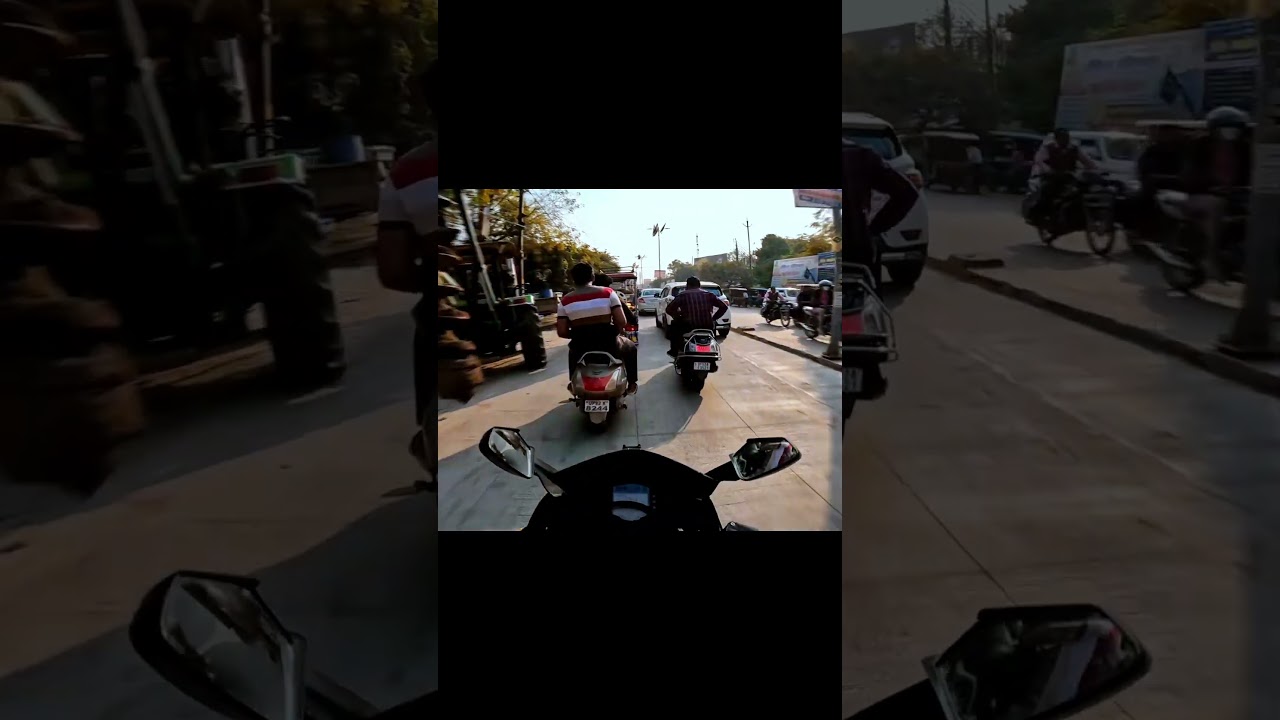 Hyper ride in traffic | girl vs boy driver | ktm rc traffic rush riding | full throttle