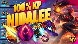 NIDALEE JUNGLE IS BROKEN! | How to get 100% KP and play Nidalee like a PRO!