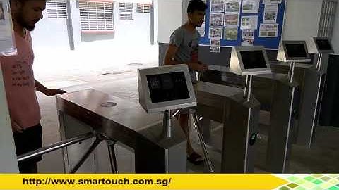 BCA EPSS Dormitory Project : Biometric Face Recognition  integrated with tripod live clocking demo