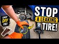How To Plug a Leaking Tire at Home (Easy DIY Repair!)