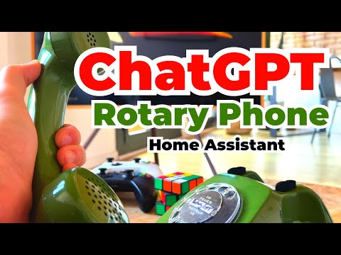 I built ChatGPT into my rotary phone and made it sound German