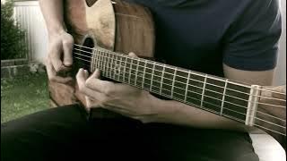 full cover the unforgiven solo - Metallica acoustic guitar performed Juha jarvinen