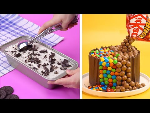 fancy-chocolate-cake-tutorials-|-so-yummy-cake-decorating-ideas-|-easy-chocolate-cake