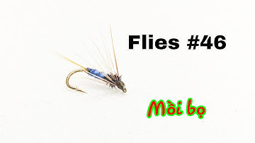 Mồi bọ câu cá mương-Flies #46