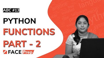 Functions in Python Continued | Types of Function Arguments | #13 ABC Python Tutorial for Beginners