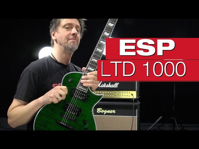 Електрогітара LTD EC-1000FM (See Thru Green)