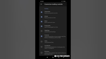 How to access roatare navigation for blind user character word line selection mode very accessible