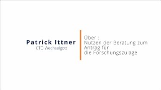 Vorteile einer externen Beratung zur Forschungszulage für die Wechselgott GmbH - Busuttil & Company
