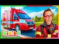 Lasst uns etwas über Feuerwehrautos lernen! | Lernvideos für Kinder | Kidibli