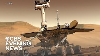NASA bids farewell to the Opportunity Mars rover