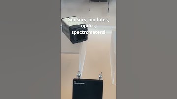 Sensors, modules, optics, spectrometers!