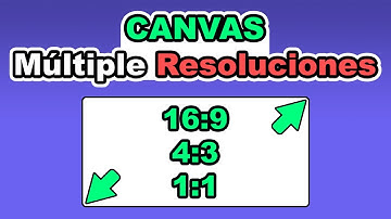 Unity Canvas - Multiples resoluciones de pantalla