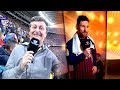 Diego Korol mano a mano con Lionel Messi en #Showmatch30Años