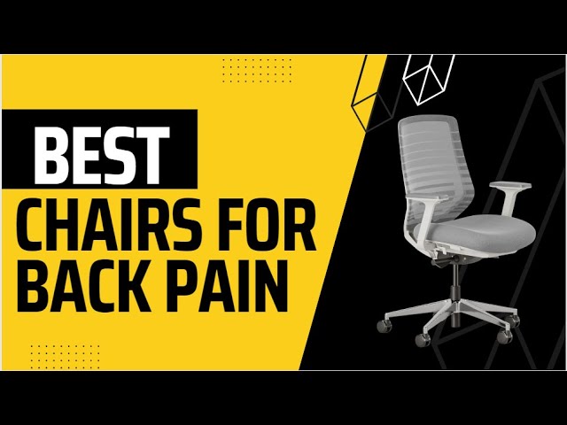 Best Chairs For Back Pain