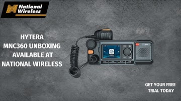 Unboxing the Hytera MNC360 Push-to-Talk Mobile Radio