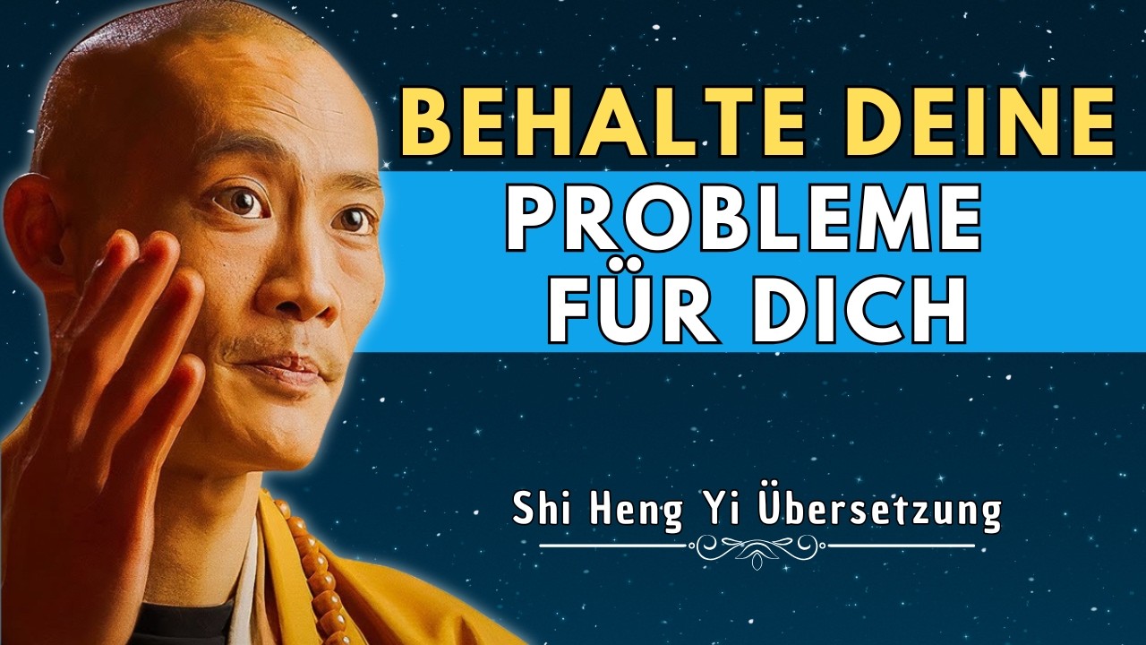 Behalte deine Probleme für DICH -  Handle still und lass den ERFOLG sprechen | Shi Heng Yi