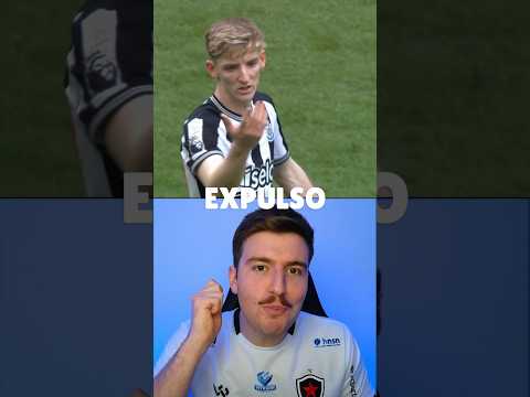 Por isso ANTHONY GORDON foi EXPULSO e APLAUDIDO no NEWCASTLE...