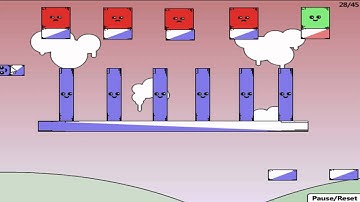 Red Remover Walkthrough - Levels 21-30 (Par)