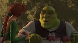 Shrek but everytime someone blinks it gets faster