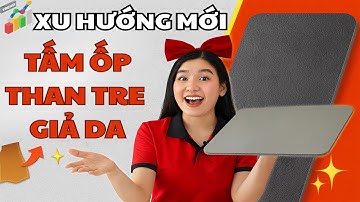 Tấm ốp than tre giả da – Xu hướng mới năm 2025 cho mọi công trình nội thất đẹp và sang trọng.