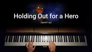 Bonnie Tyler - Holding Out For A Hero Piano (Speed Up Version) Resimi