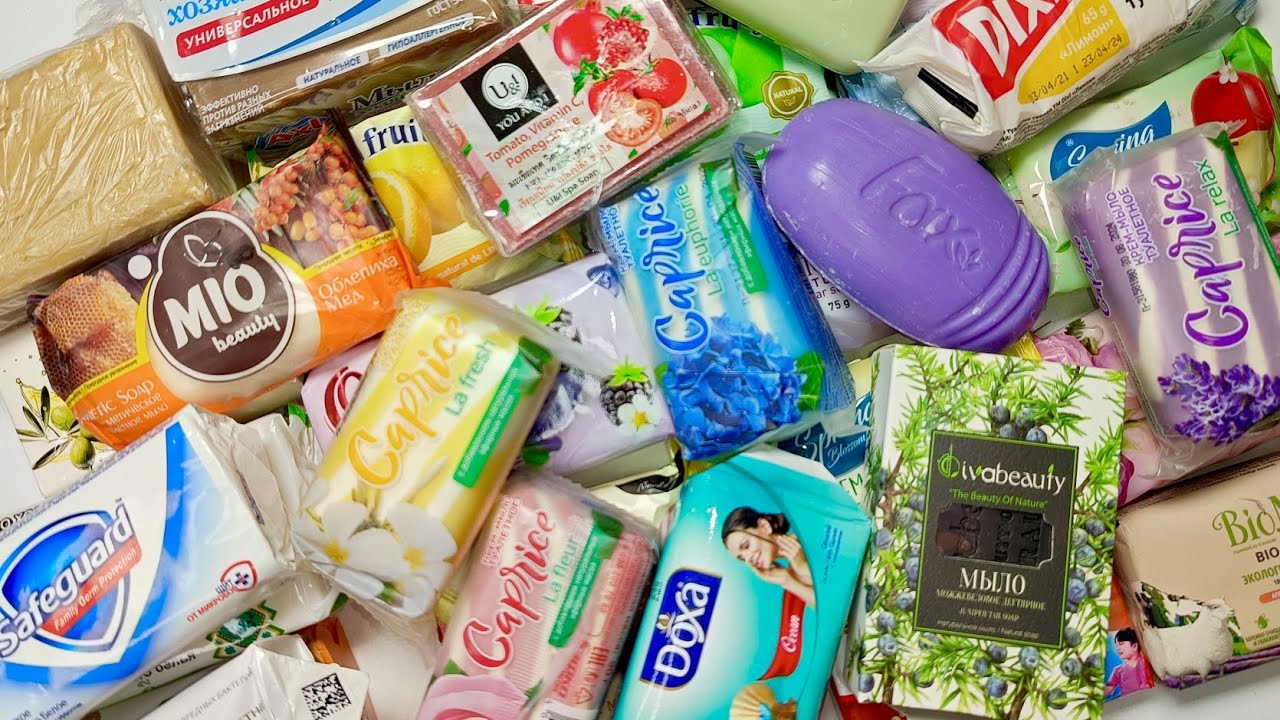 Unpacking soap 🎁 Распаковка 🧼 Болтаю про мыло