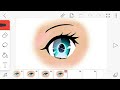 How to make anime eye on flipaclip  tutorial  arnav chan