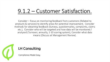 Monitoring & Measuring (ISO 9001:2015 Clause 9.1)