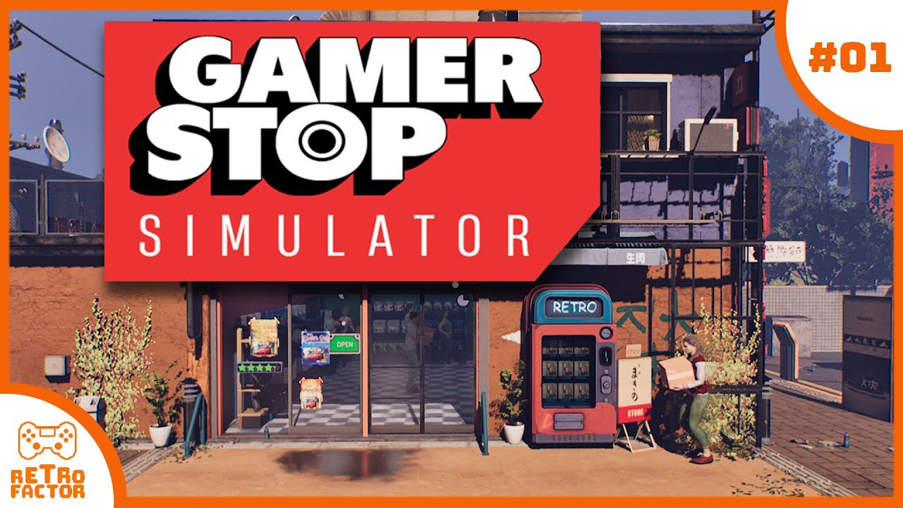 Gamer Stop Simulator | RTX 4090 | 4K 60FPS Full Game Longplay Playthrough | Part 1