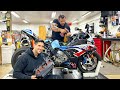 M1000RR Flapper Delete &amp; Air Temp Sensor Relocation!!!