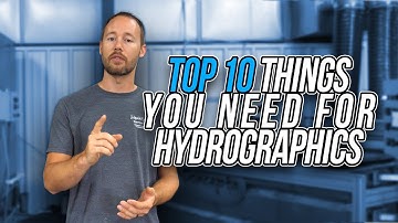 TOP 10 THINGS YOU NEED FOR HYDROGRAPHICS | Liquid Concepts | Weekly Tips and Tricks