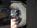 How To Remove Brake Drums Without a Hammer #shorts