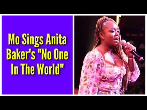 Mo Sings Anita Baker's "No One In The World" | Rickey Smiley Karaoke Night