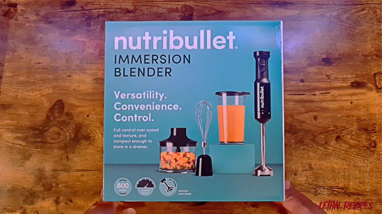 The Nutribullet Immersion Blender is on sale for 36% off today