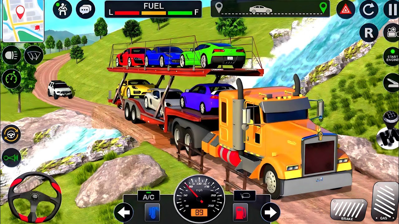 Police Ambulance Transport Truck and Cruise Shipyard Simulator Gameplay2023 