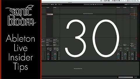 Ableton Live Insider Tip – Default Presets for Audio to MIDI (Video 5/5)