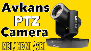 Best AI Tracking NDI PTZ Camera 2025? Avkans LV20N Review & Setup Guide
