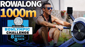 Rowlympics - 1000m Event (5 minutes) for Concept 2 Challenge